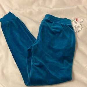NWT BONGO Azure Joggers with Elastic Cuffs front pockets sz xs 34” long 12”waist